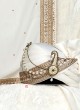 White Wedding Turban And Dupatta For Groom